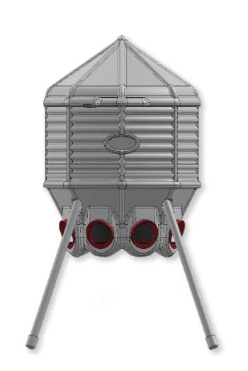 CoopWorx Feed Silo with Discount Link Flower Feather Farm